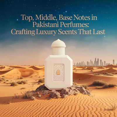 Top, Middle, Base Notes in Pakistani Perfumes: Crafting Luxury Scents That Last